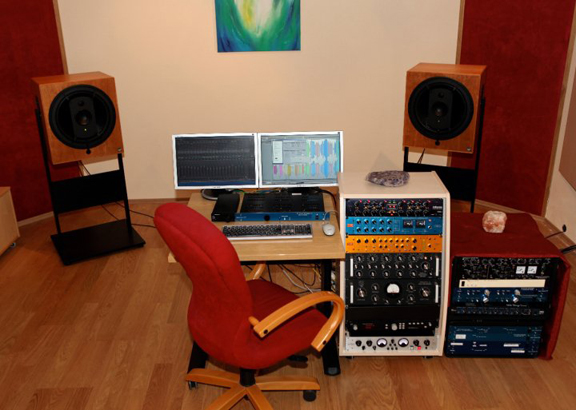 Velvet mastering room
